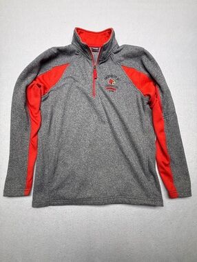 University of Louisville Gear for Sports Pullover Small Gray